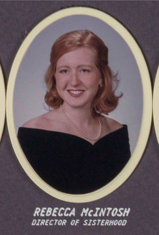 Omicron Chapter Composite Detail, Rebecca McIntosh, 1999-2000