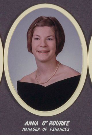 Omicron Chapter Composite Detail, Anna O'Rourke, 1999-2000