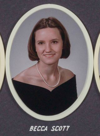 Omicron Chapter Composite Detail, Becca Scott, 1999-2000