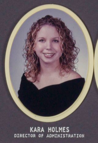 Omicron Chapter Composite Detail, Kara Holmes, 2000-2001