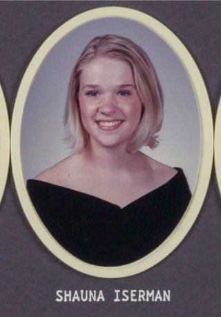 Omicron Chapter Composite Detail, Shauna Iserman, 2000-2001