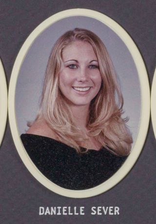 Omicron Chapter Composite Detail, Danielle Sever, 2000-2001