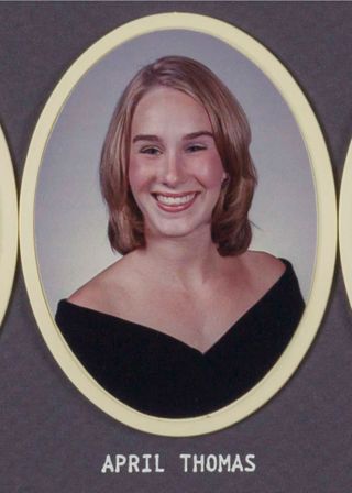 Omicron Chapter Composite Detail, April Thomas, 2000-2001