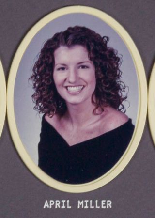 Omicron Chapter Composite Detail, April Miller, 2000-2001