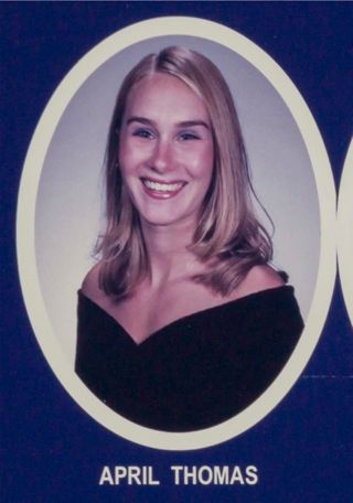 Omicron Chapter Composite Detail, April Thomas, 2001-2002