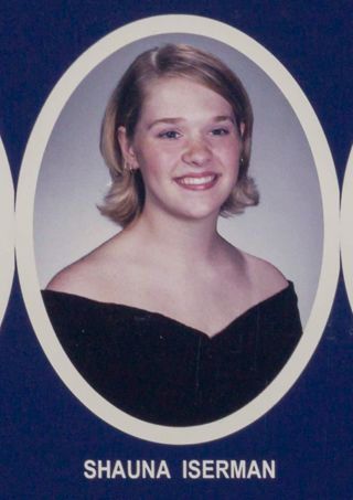 Omicron Chapter Composite Detail, Shauna Iserman, 2001-2002