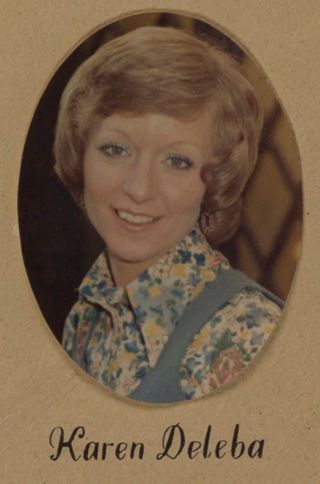 Omicron Chapter Composite Detail, Karen Deleba, 1973-1974