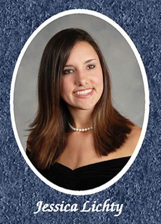 Omicron Chapter Composite Detail, Jessica Lichty, 2005-2006