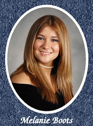 Omicron Chapter Composite Detail, Melanie Boots, 2005-2006