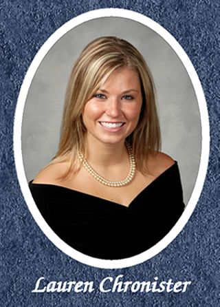 Omicron Chapter Composite Detail, Lauren Chronister, 2006-2007