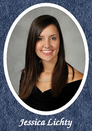 Omicron Chapter Composite Detail, Jessica Lichty, 2006-2007