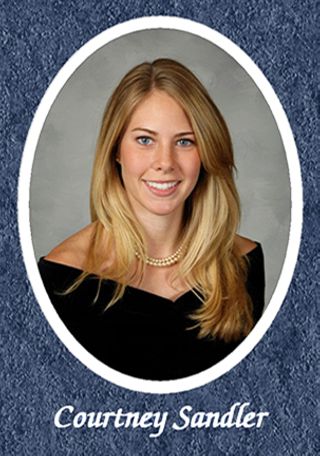 Omicron Chapter Composite Detail, Courtney Sandler, 2006-2007