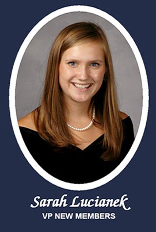 Omicron Chapter Composite Detail, Sarah Lucianek, 2007-2008