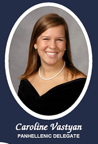 Omicron Chapter Composite Detail, Caroline Vastyan, 2007-2008