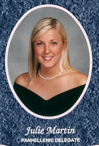 Omicron Chapter Composite Detail, Julie Martin, 2004-2005