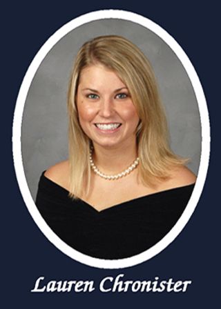 Omicron Chapter Composite Detail, Lauren Chronister, 2008-2009