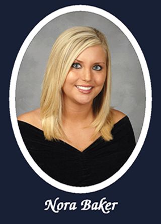 Omicron Chapter Composite Detail, Nora Baker, 2008-2009