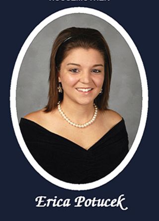 Omicron Chapter Composite Detail, Erica Potucek, 2008-2009