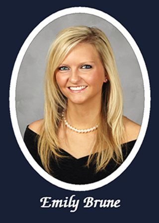 Omicron Chapter Composite Detail, Emily Brune, 2008-2009