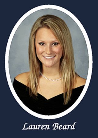 Omicron Chapter Composite Detail, Lauren Beard, 2009-2010