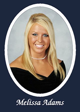 Omicron Chapter Composite Detail, Melissa Adams, 2009-2010