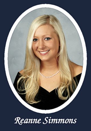 Omicron Chapter Composite Detail, Reanne Simmons, 2009-2010