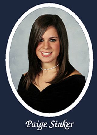 Omicron Chapter Composite Detail, Paige Sinker, 2009-2010