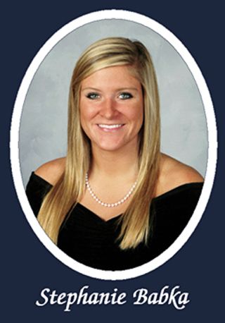 Omicron Chapter Composite Detail, Stephanie Babka, 2009-2010