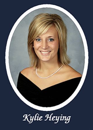 Omicron Chapter Composite Detail, Kylie Heying, 2009-2010
