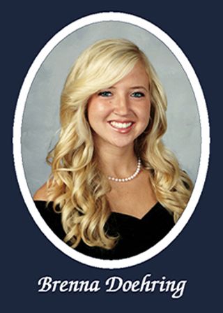 Omicron Chapter Composite Detail, Brenna Doehring, 2009-2010