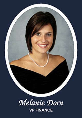 Omicron Chapter Composite Detail, Melanie Dorn, 2009-2010