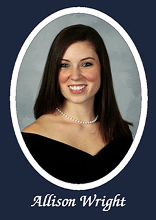 Omicron Chapter Composite Detail, Allison Wright, 2009-2010
