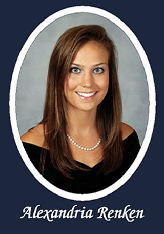 Omicron Chapter Composite Detail, Alexandria Renken, 2009-2010