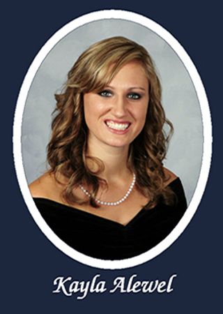 Omicron Chapter Composite Detail, Kayla Alewel, 2009-2010