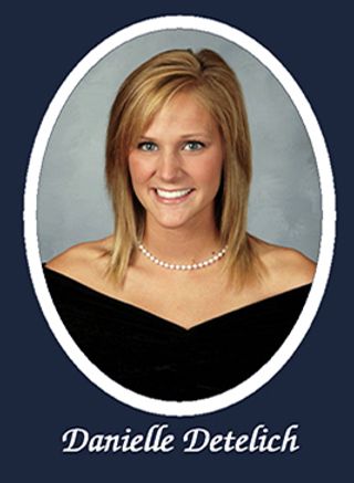 Omicron Chapter Composite Detail, Danielle Detelich, 2009-2010