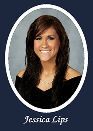 Omicron Chapter Composite Detail, Jessica Lips, 2009-2010