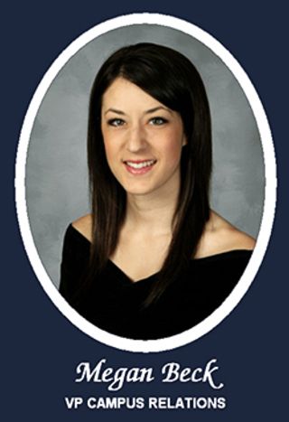 Omicron Chapter Composite Detail, Megan Beck, 2010-2011