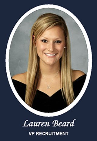 Omicron Chapter Composite Detail, Lauren Beard, 2010-2011