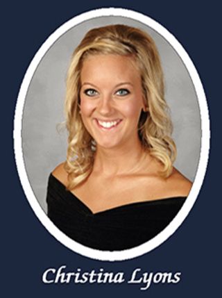 Omicron Chapter Composite Detail, Christina Lyons, 2011-2012