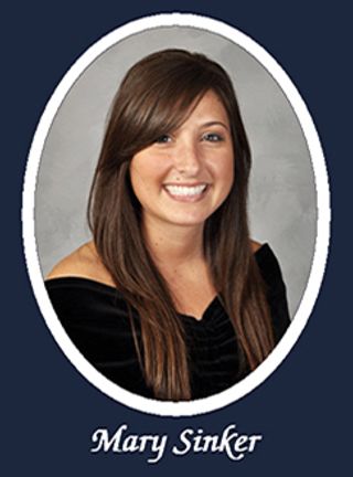 Omicron Chapter Composite Detail, Mary Sinker, 2011-2012