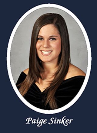 Omicron Chapter Composite Detail, Paige Sinker, 2011-2012