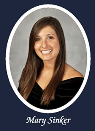 Omicron Chapter Composite Detail, Mary Sinker, 2012-2013