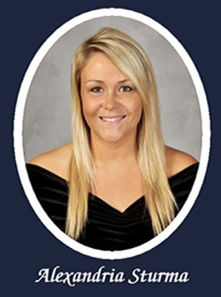 Omicron Chapter Composite Detail, Alexandria Sturma, 2012-2013