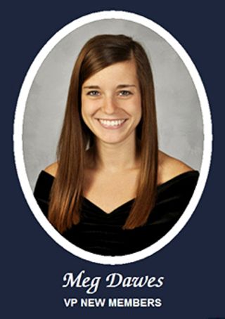 Omicron Chapter Composite Detail, Meg Dawes, 2012-2013