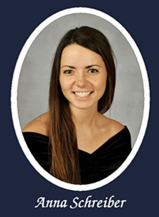 Omicron Chapter Composite Detail, Anna Schreiber, 2013-2014