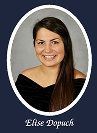 Omicron Chapter Composite Detail, Elise Dopuch, 2013-2014