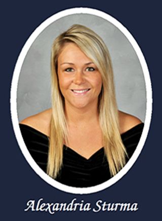 Omicron Chapter Composite Detail, Alexandria Sturma, 2014-2015