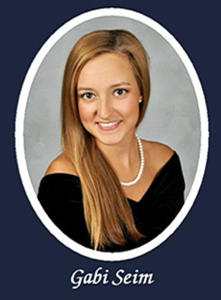 Omicron Chapter Composite Detail, Gabi Seim, 2014-2015