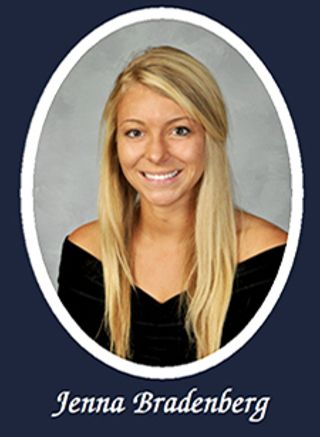 Omicron Chapter Composite Detail, Jenna Bradenberg, 2014-2015