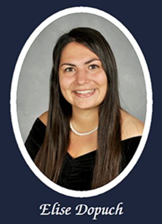 Omicron Chapter Composite Detail, Elise Dopuch, 2015-2016